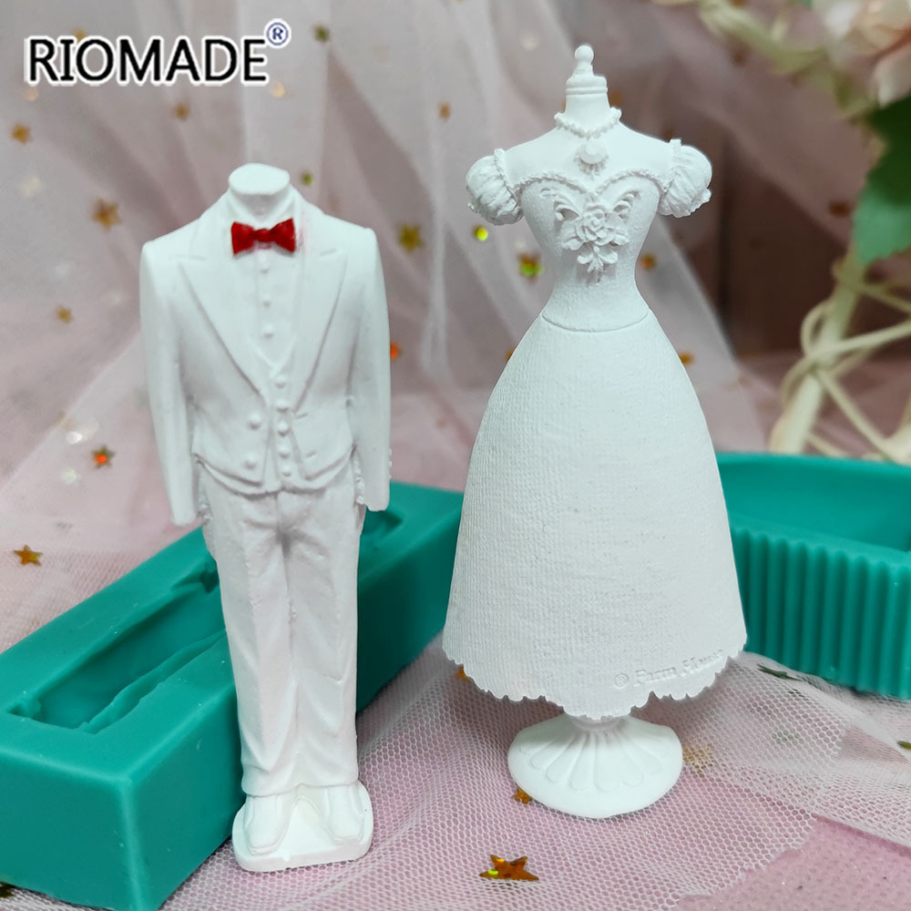 Wedding Dress Silicone Mold Ma - Kitchen Baking Products ulasan dan harga