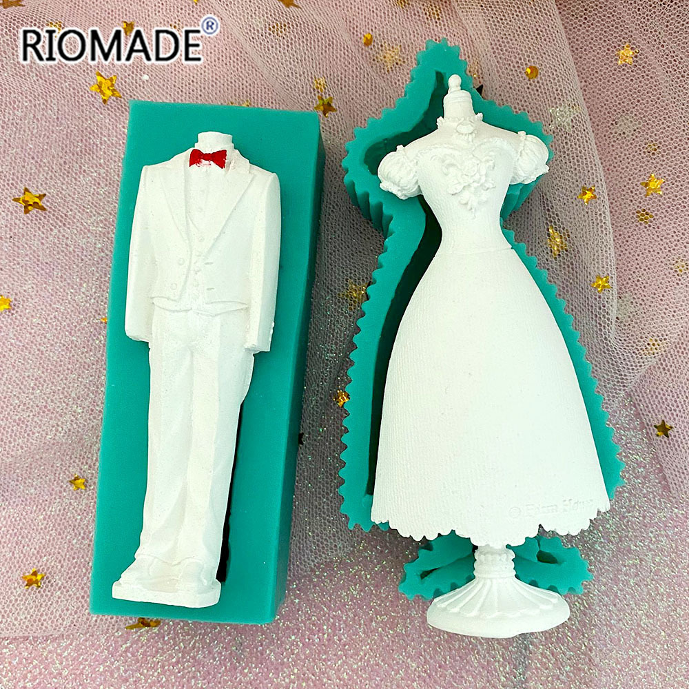 Wedding Dress Silicone Mold Ma - Kitchen Baking Products ulasan dan harga