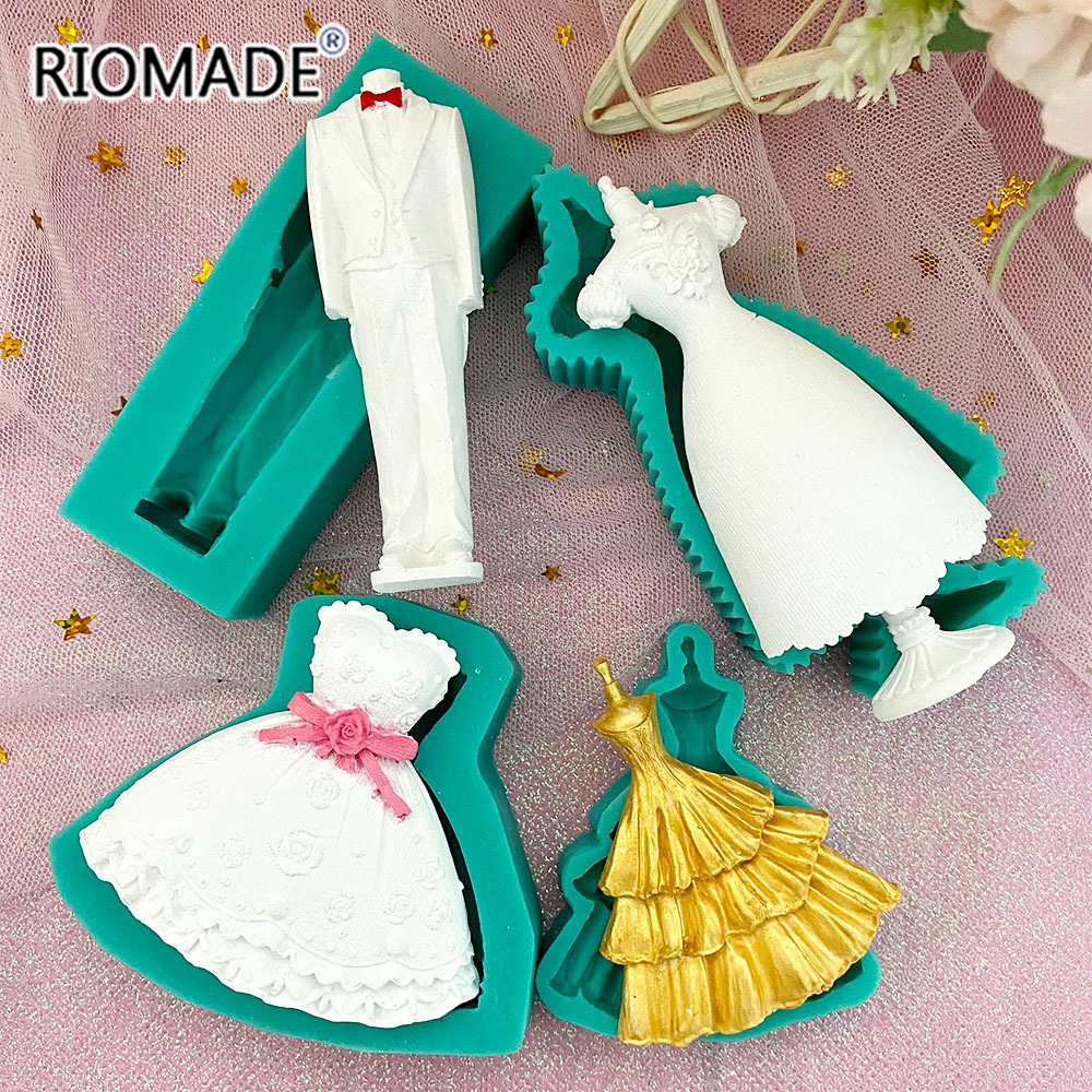 Wedding Dress Silicone Mold Ma - Kitchen Baking Products ulasan dan harga