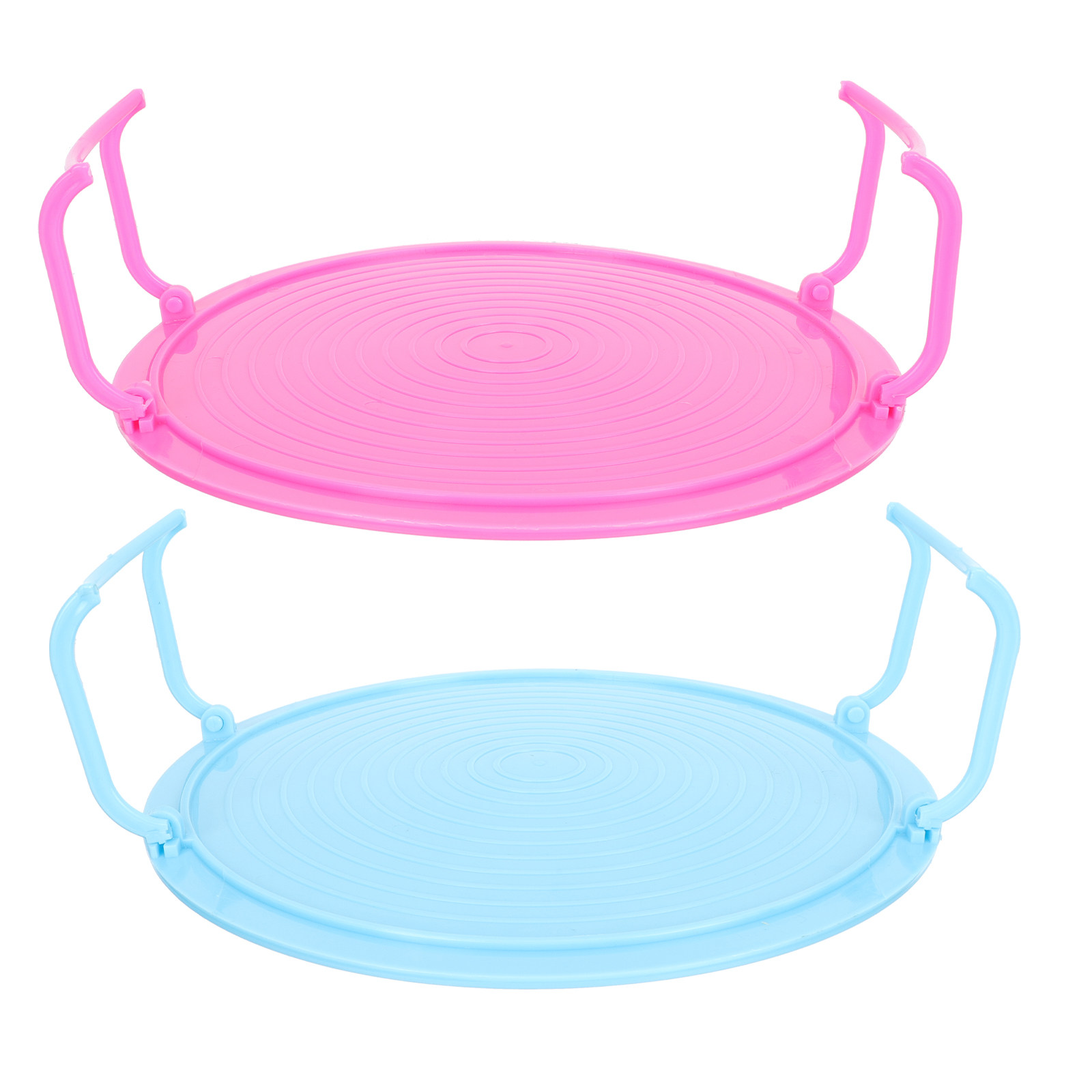 2Pcs Microwave Oven Food Tray  - Kitchen Baking Tray Rack ulasan dan harga