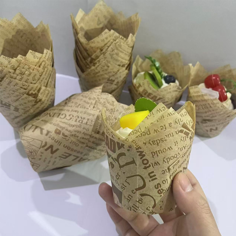 50Pcs/100Pcs Cartoon Natural N - Kitchen Baking Paper ulasan dan harga