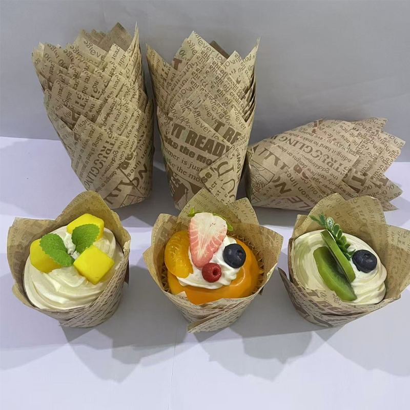 50Pcs/100Pcs Cartoon Natural N - Kitchen Baking Paper ulasan dan harga