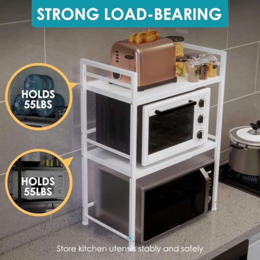 Microwave Oven Rack, Expandabl - Kitchen Utensils ulasan dan harga