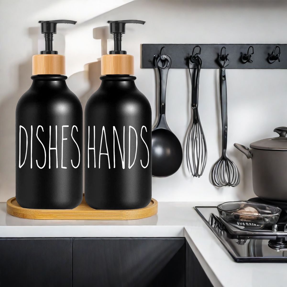 Dish and Hand Soap Dispenser S - Kitchen Baking Utensil Set ulasan dan harga