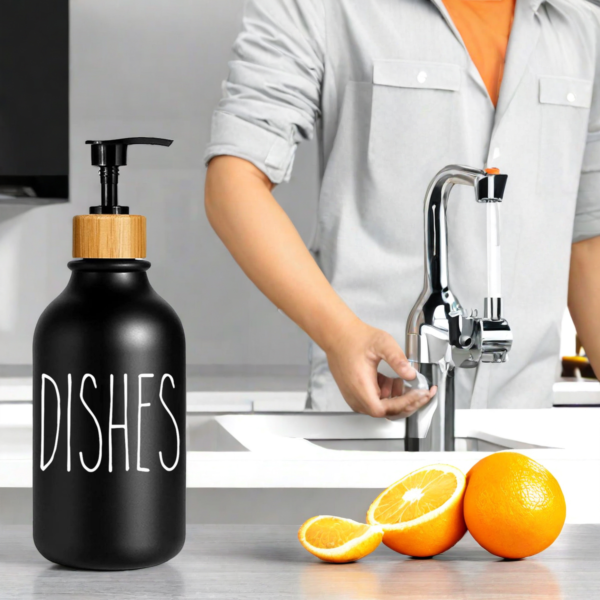 Dish and Hand Soap Dispenser S - Kitchen Baking Utensil Set ulasan dan harga
