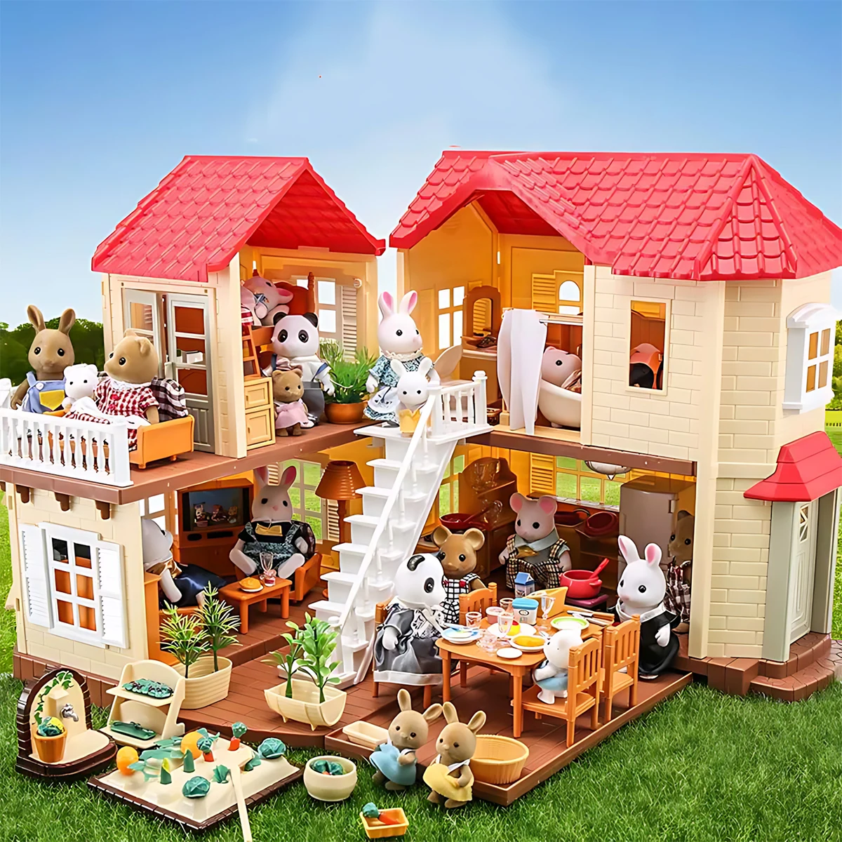 Miniature Furniture 1:12 Dollh - Kitchen Q ulasan dan harga