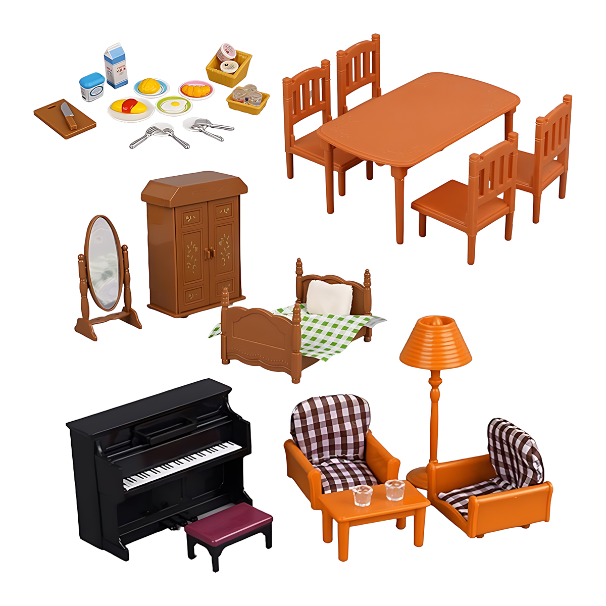 Miniature Furniture 1:12 Dollh - Kitchen Q ulasan dan harga