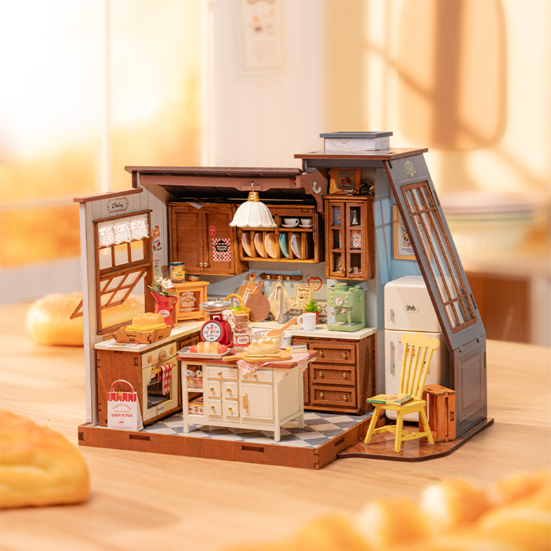 Robotime Rolife Baking Kitchen - Baking Kitchen Rolife ulasan dan harga